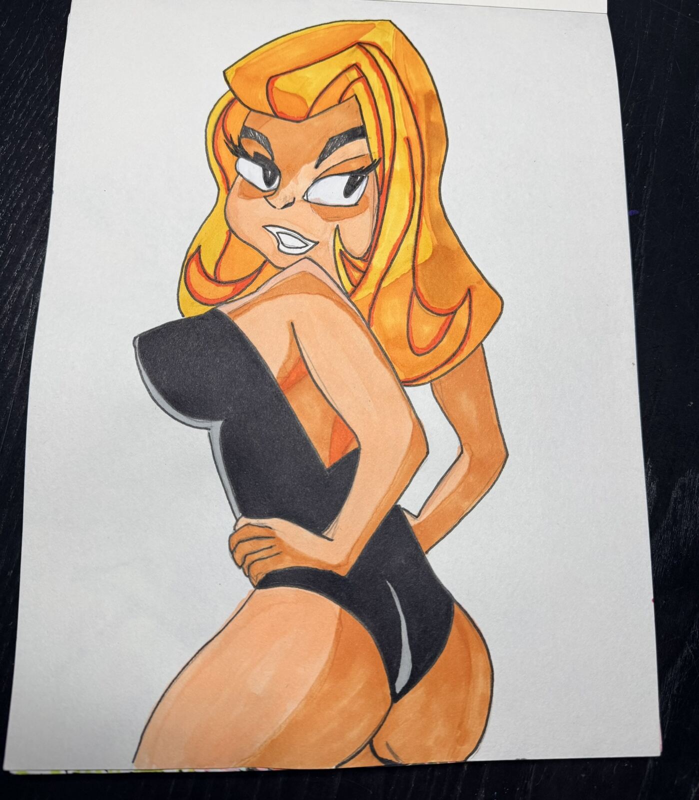 Animated Character Study I by Andrew Tuttle