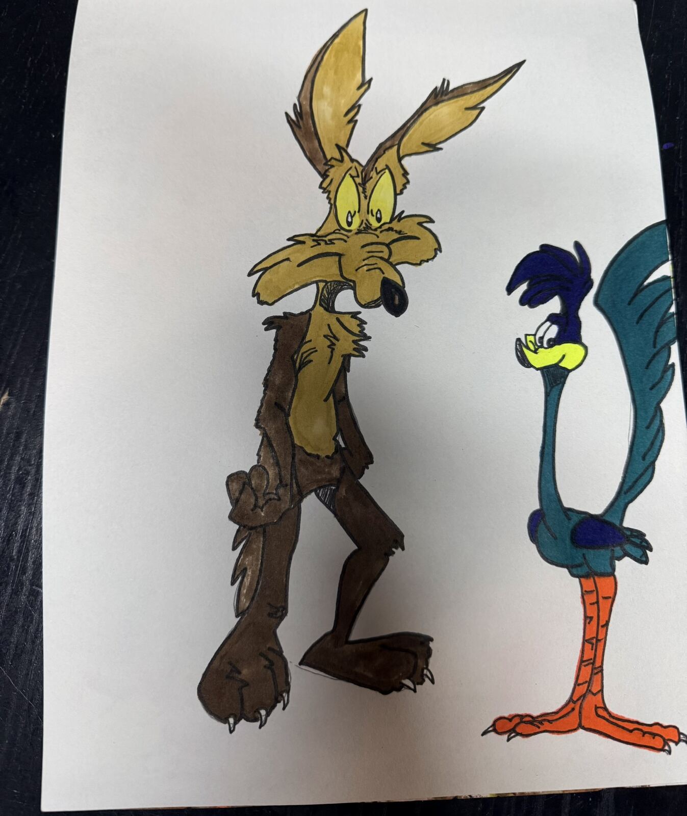 Classic Cartoon Duo Study by Andrew Tuttle