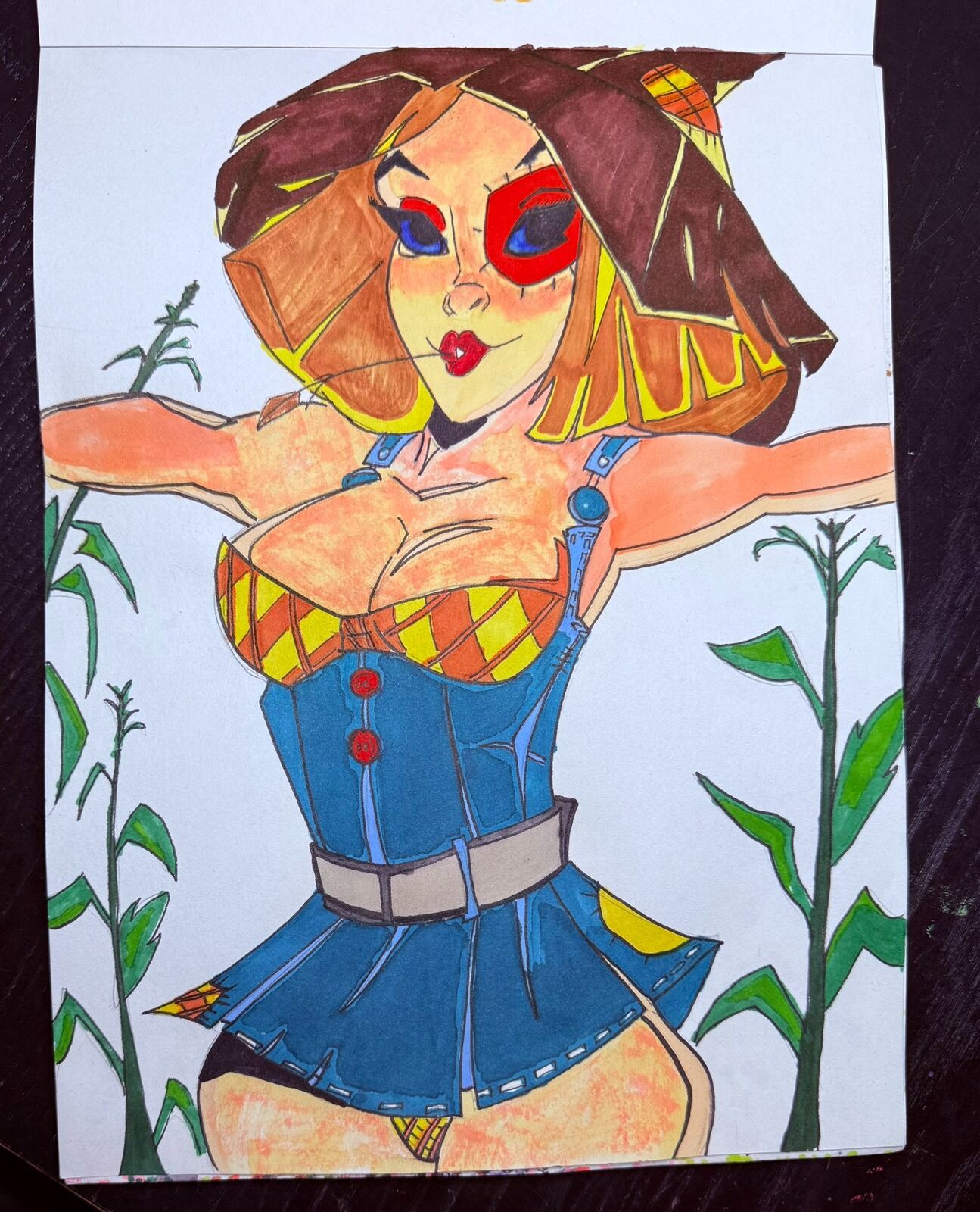 Cornfield Character Study by Andrew Tuttle