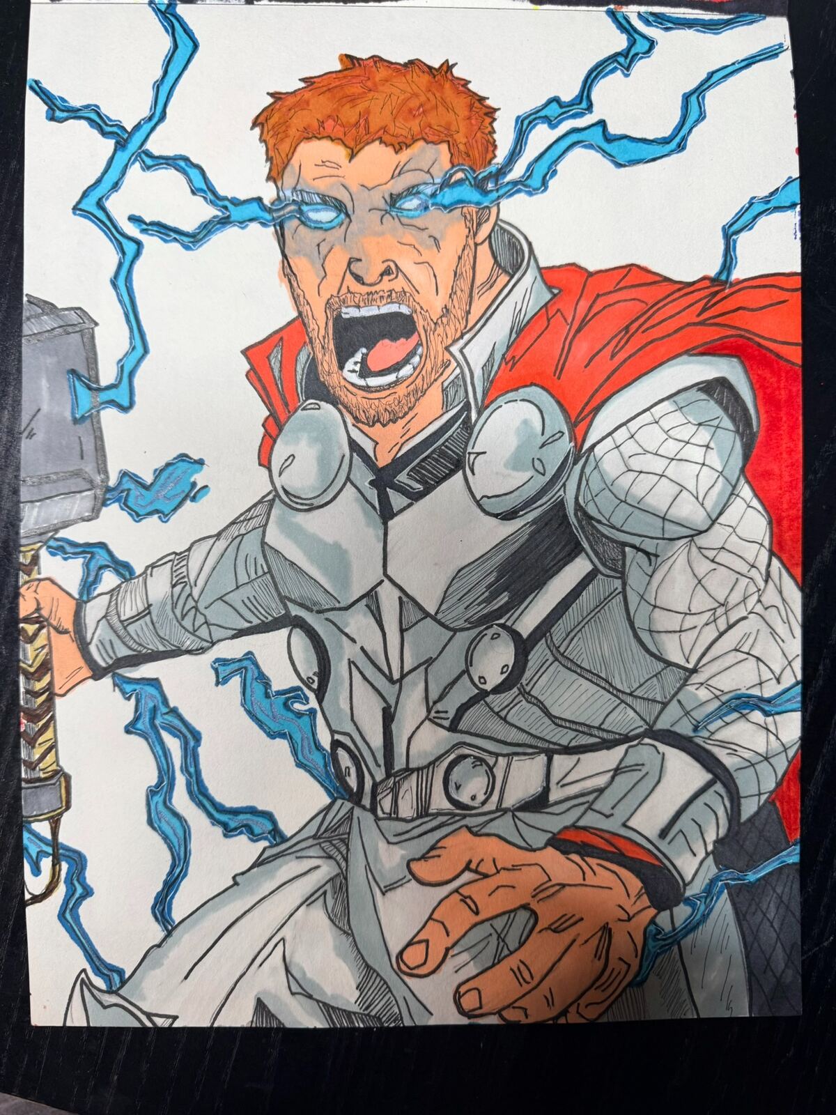 God of Thunder Study by Andrew Tuttle