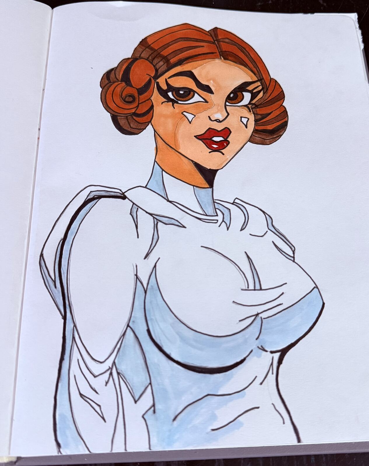 Rebel Princess Study by Andrew Tuttle