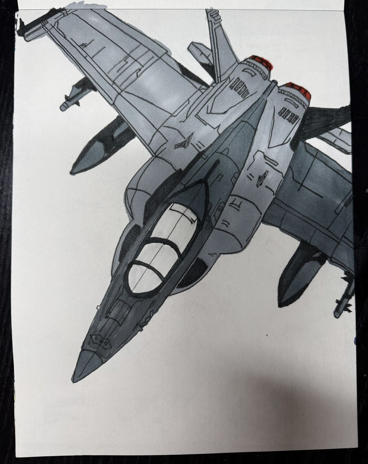 Sci-Fi Aircraft Study II by Andrew Tuttle