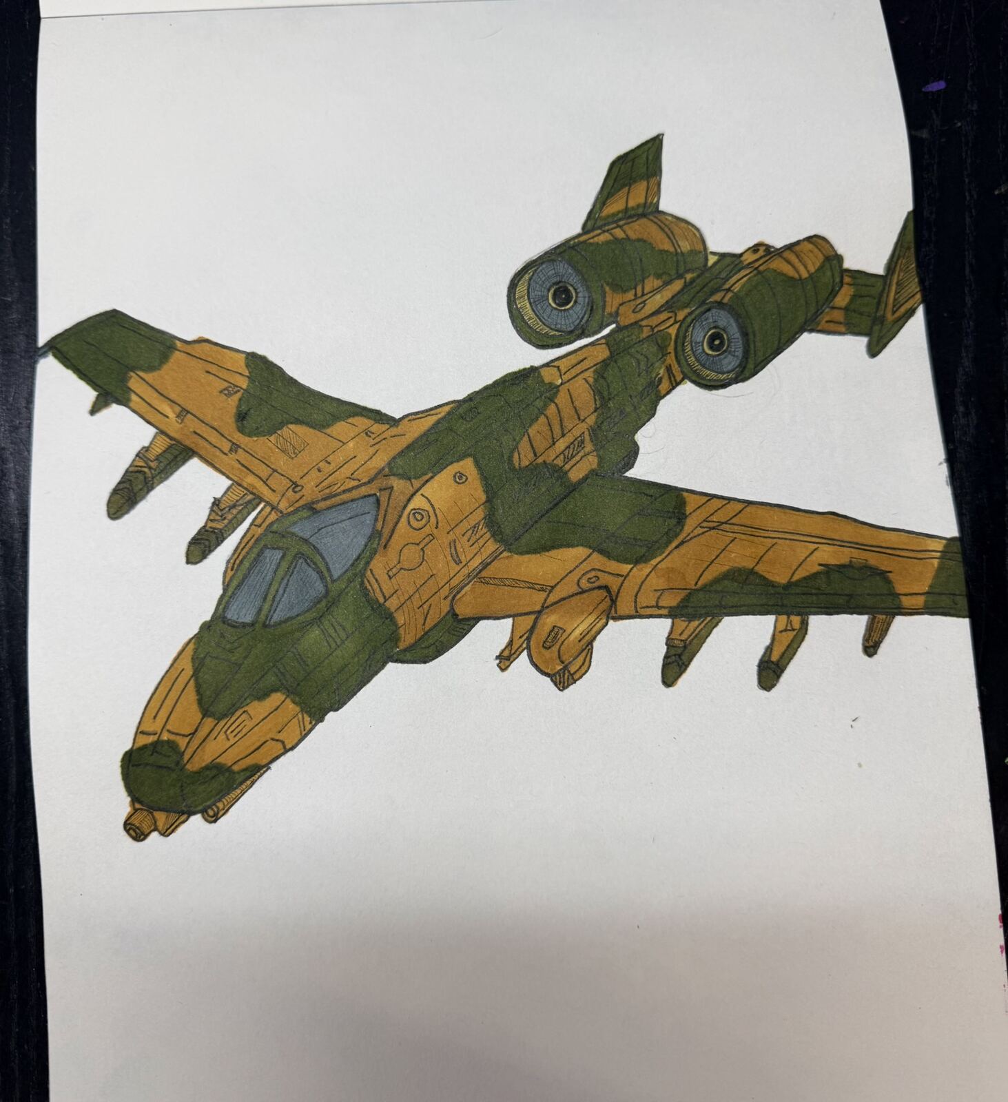 Sci-Fi Aircraft Study I by Andrew Tuttle