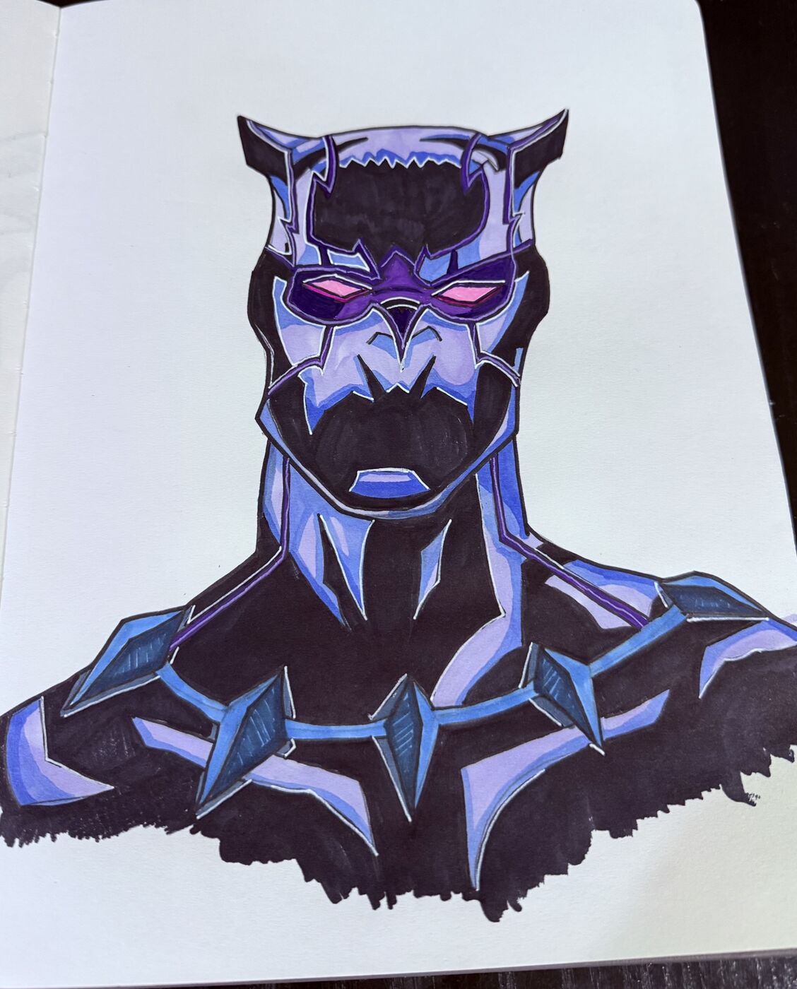 Wakandan Warrior by Andrew Tuttle
