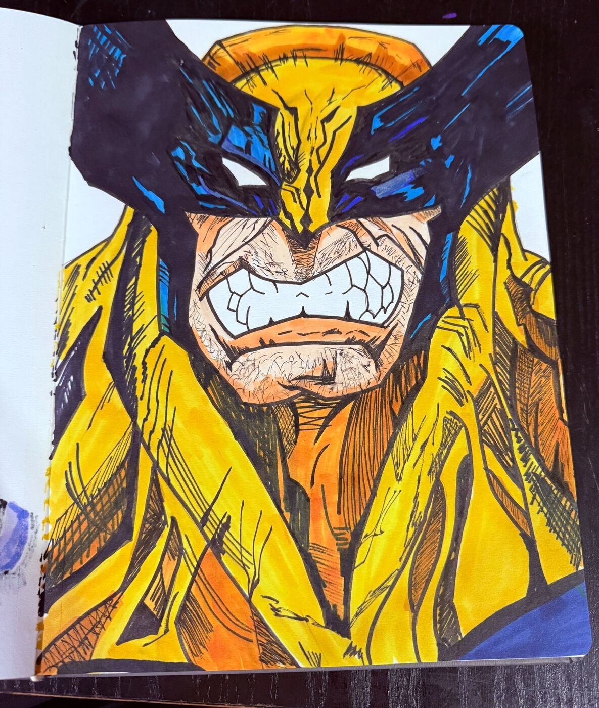 Wolverine Rage by Andrew Tuttle