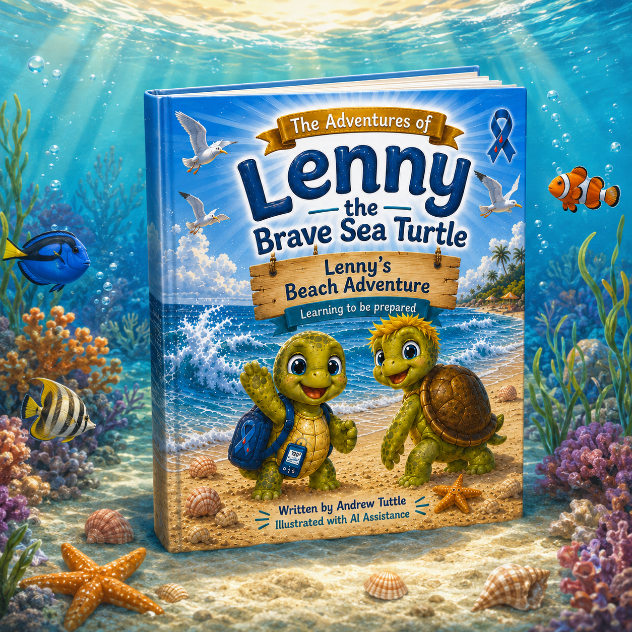 Lenny’s Beach Adventure book cover