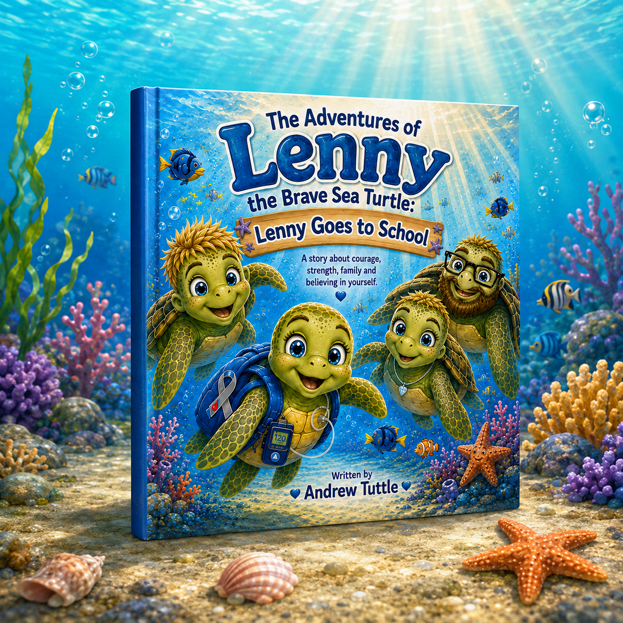 Lenny Goes to School book cover