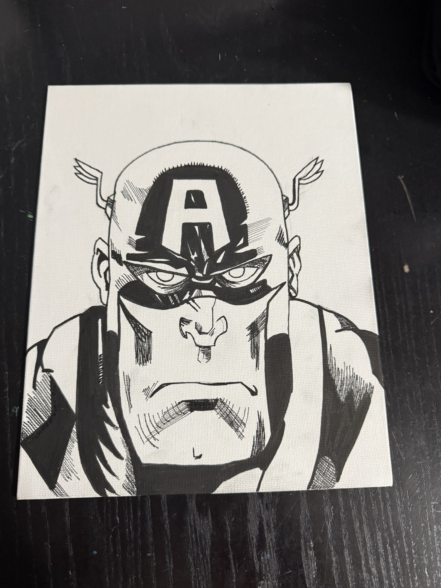 Captain America Study by Andrew Tuttle