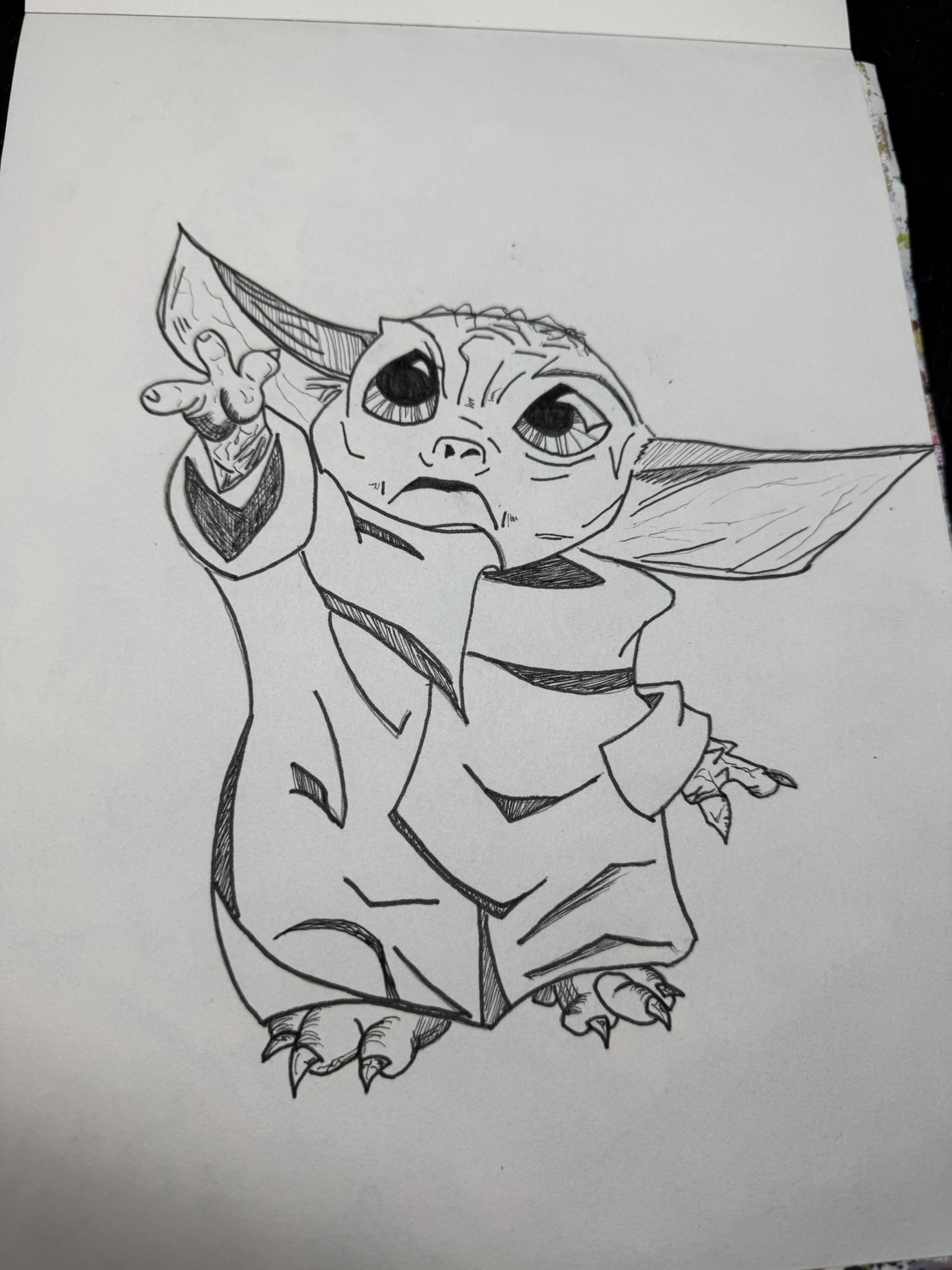 Grogu Study by Andrew Tuttle
