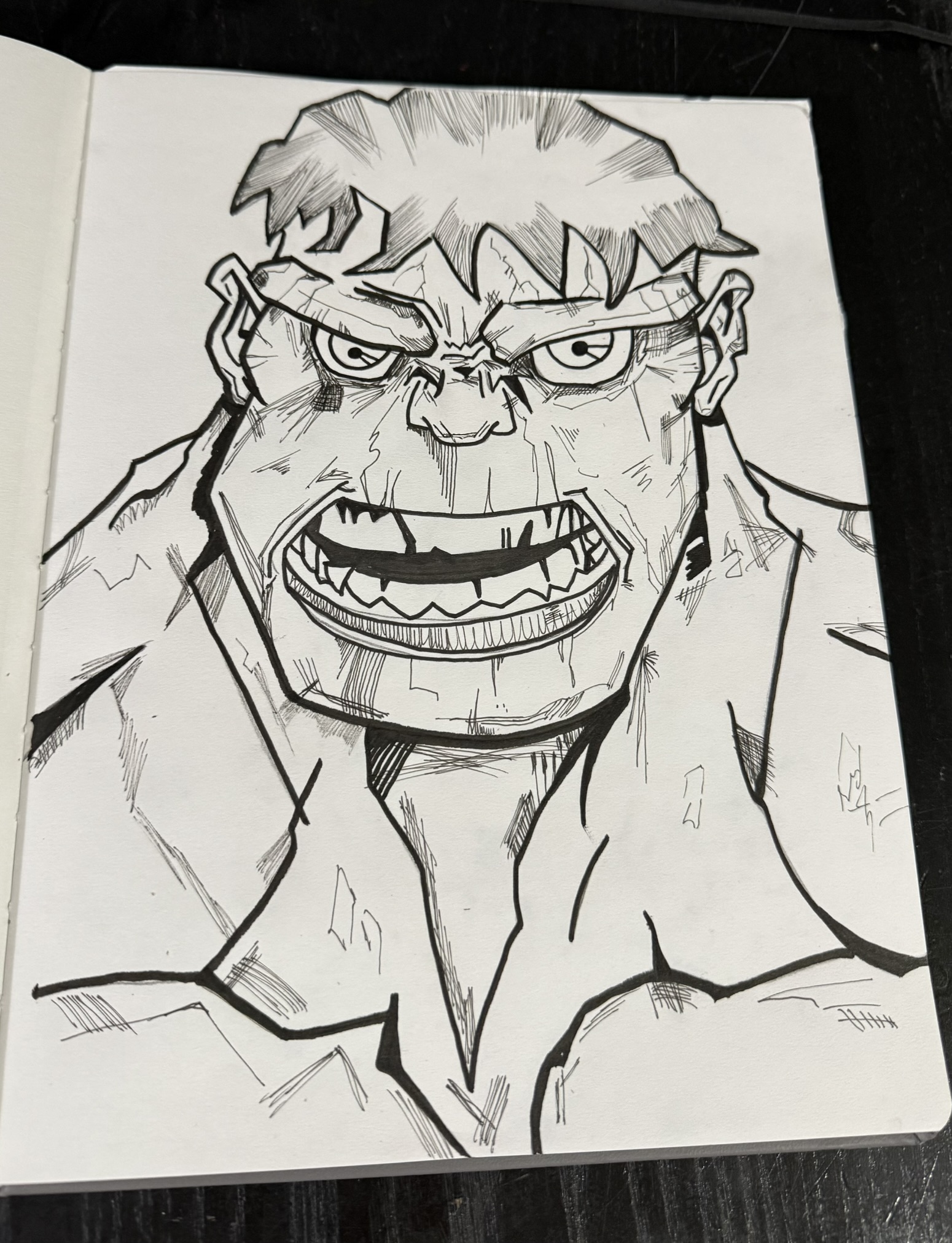 Hulk Study by Andrew Tuttle
