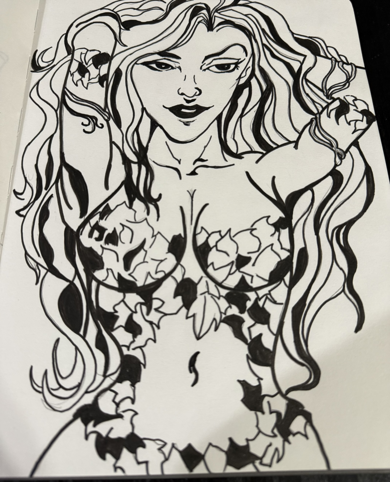 Poison Ivy Study by Andrew Tuttle