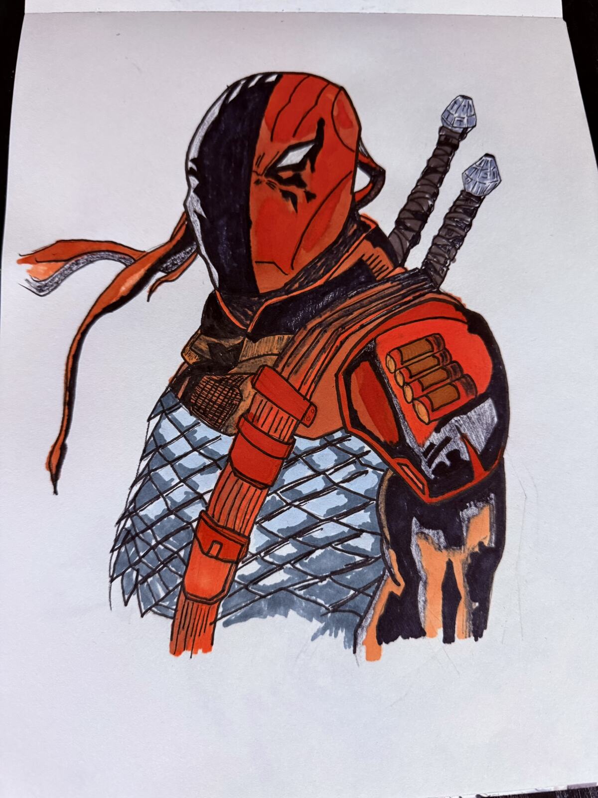 Red-Masked Swordsman by Andrew Tuttle