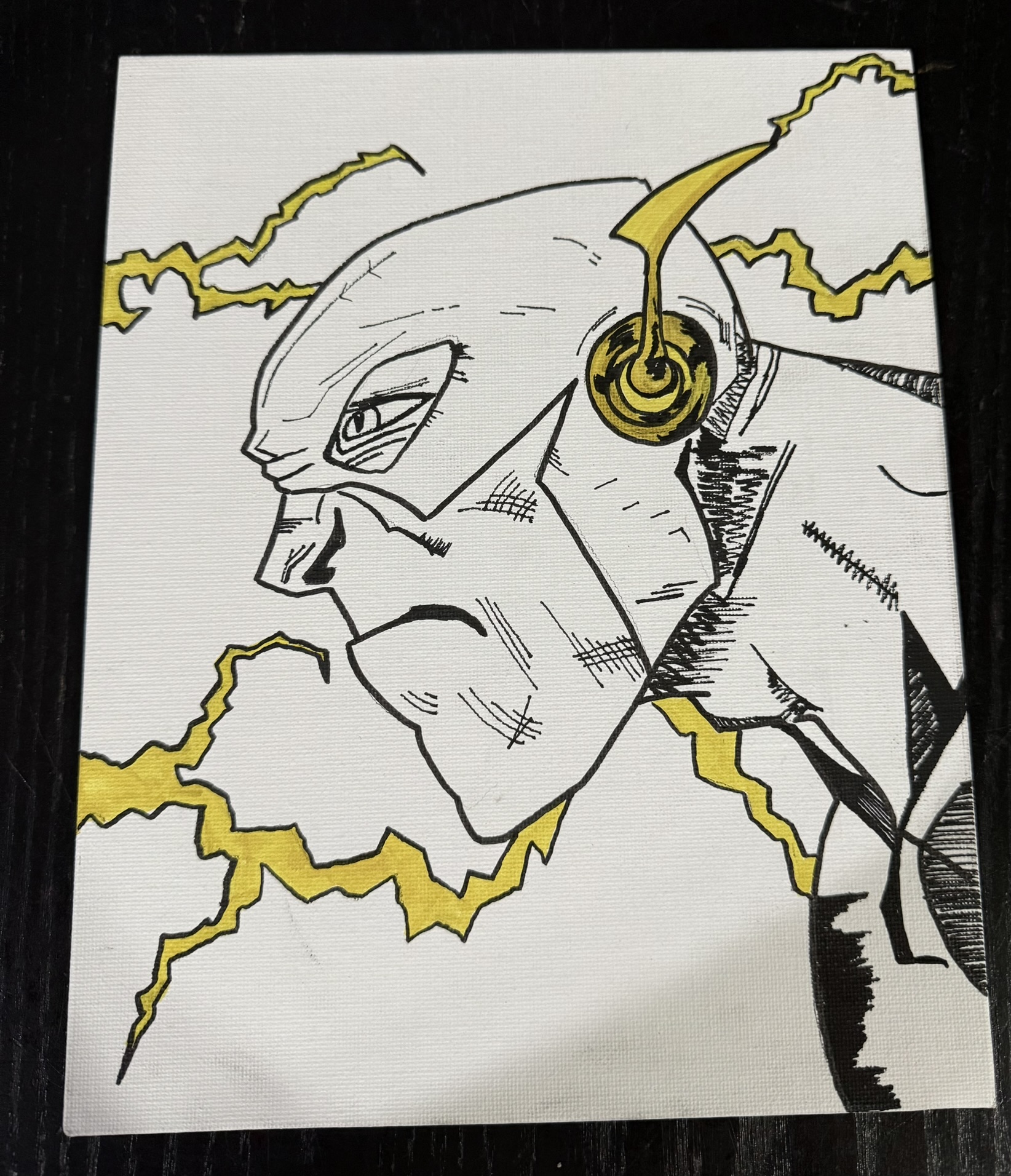 Reverse-Flash Study by Andrew Tuttle