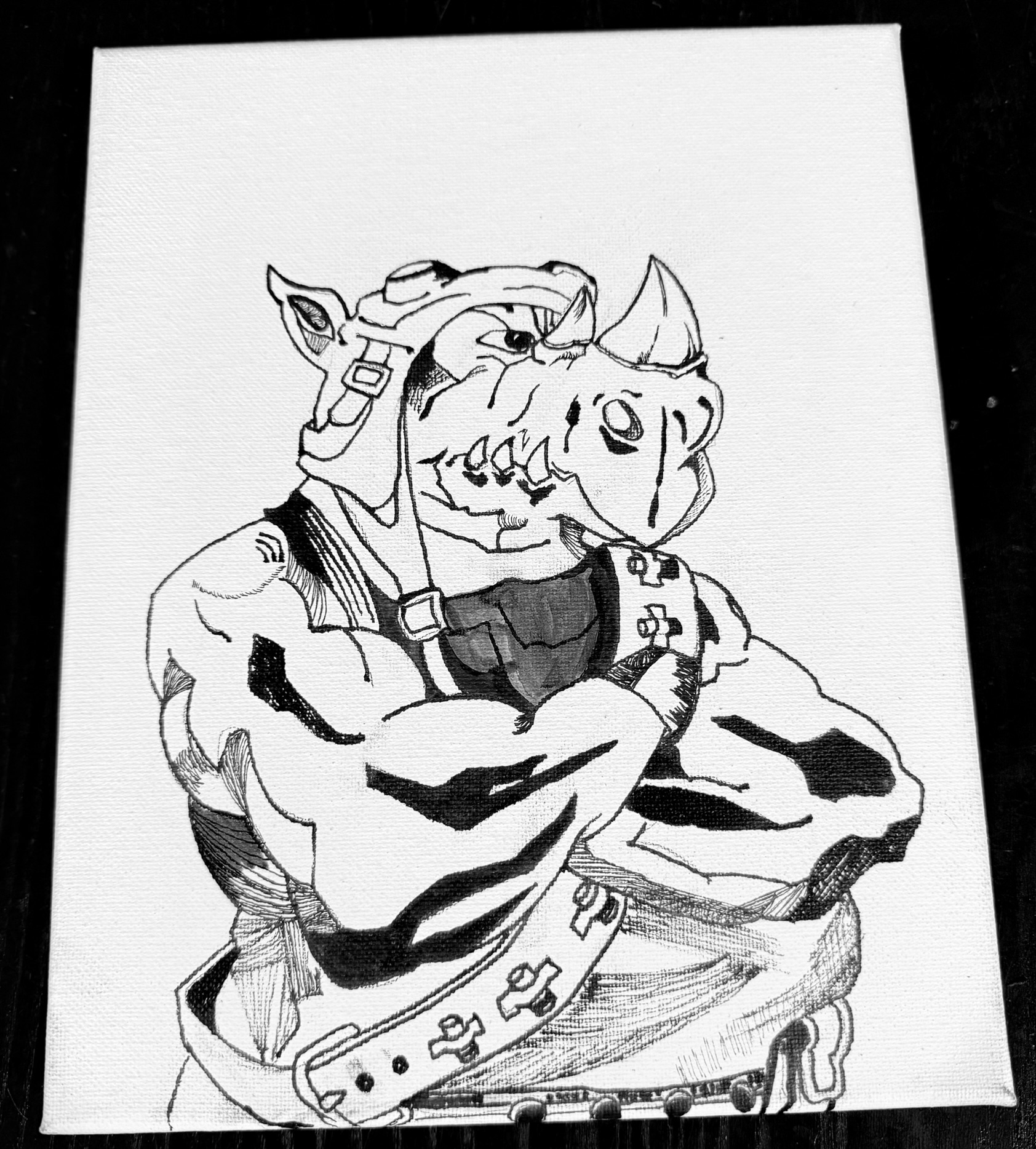 Rocksteady Study by Andrew Tuttle