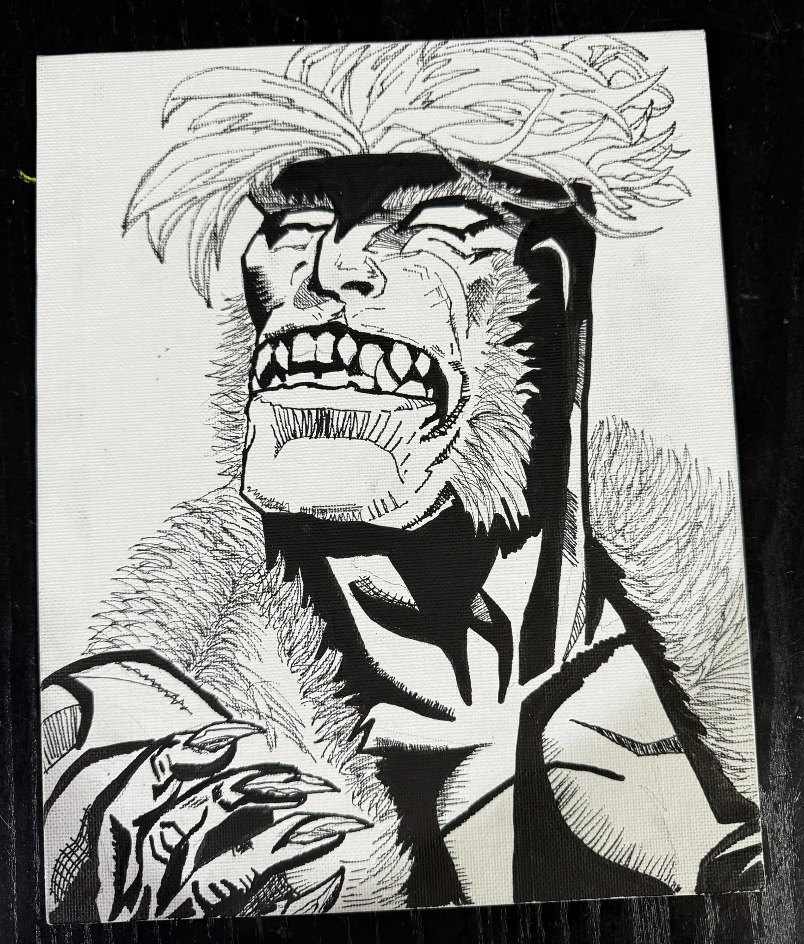 Sabretooth Study by Andrew Tuttle