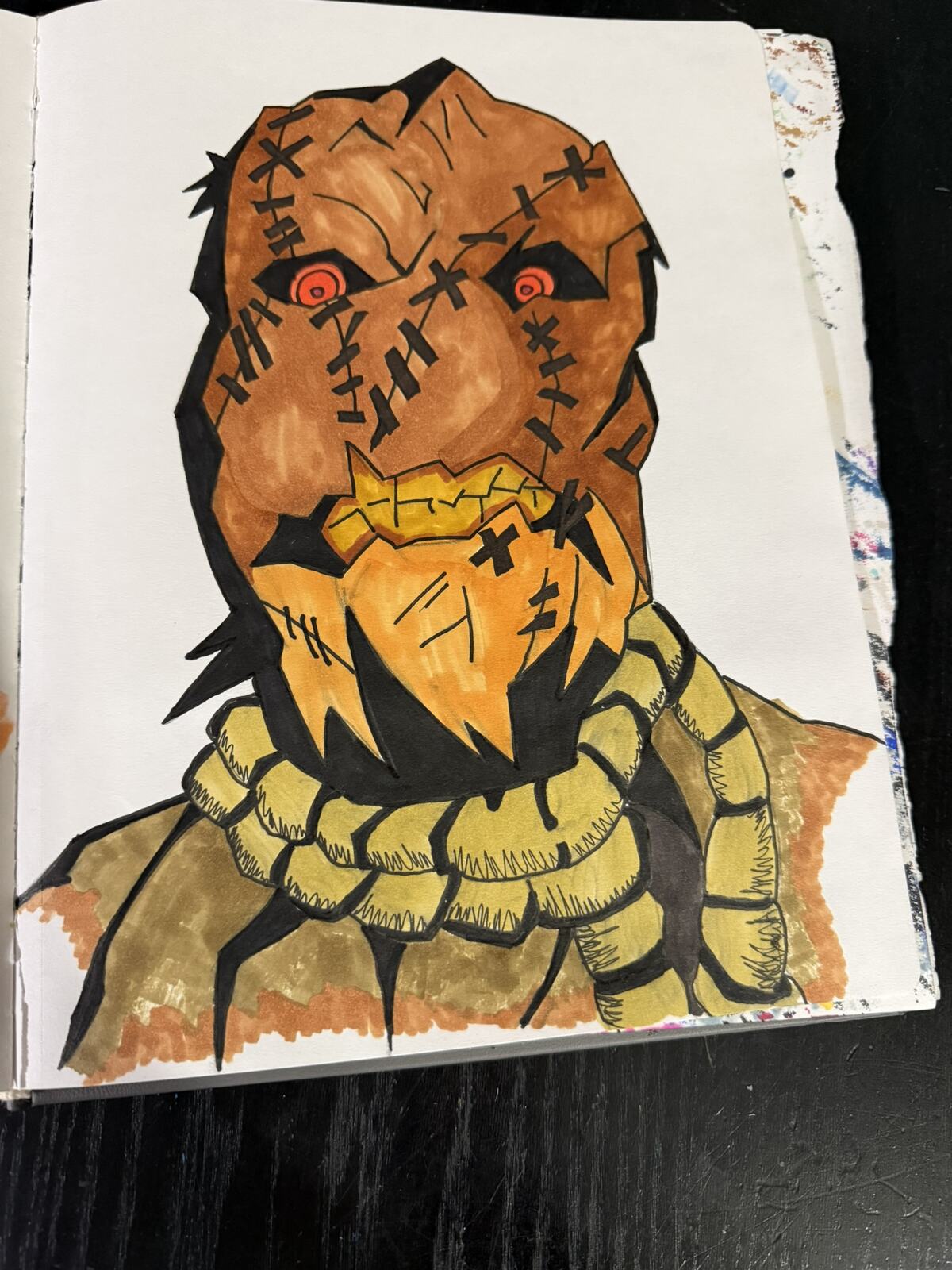 Scarecrow Study by Andrew Tuttle