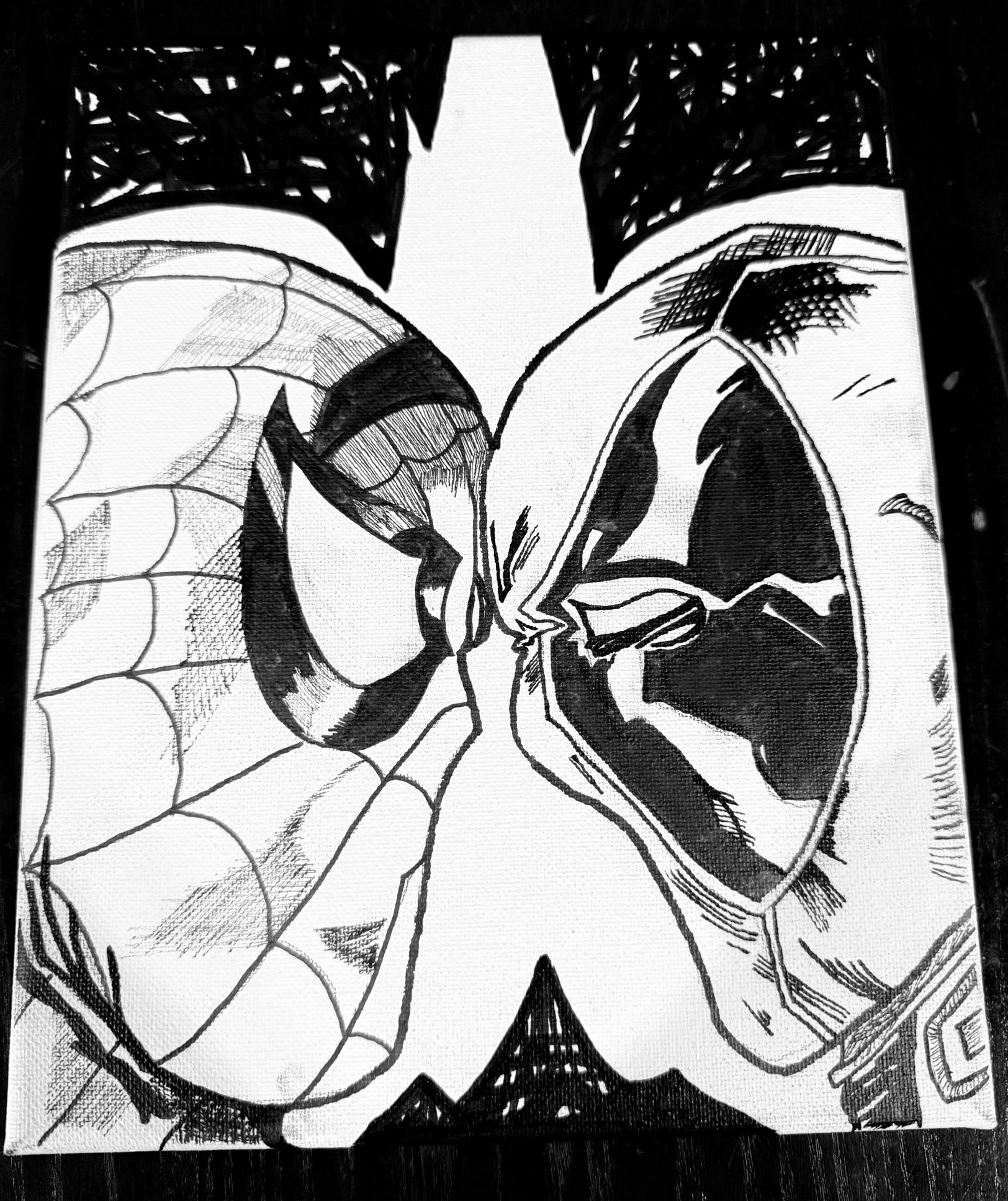 Spider-Man & Deadpool Study by Andrew Tuttle