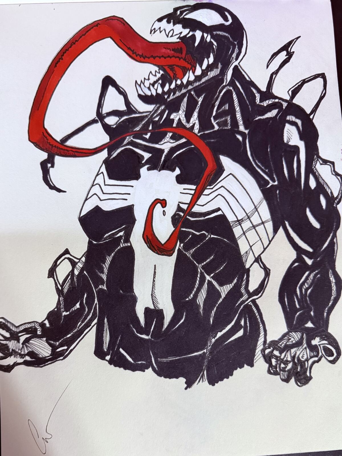 Symbiote Character Study II by Andrew Tuttle