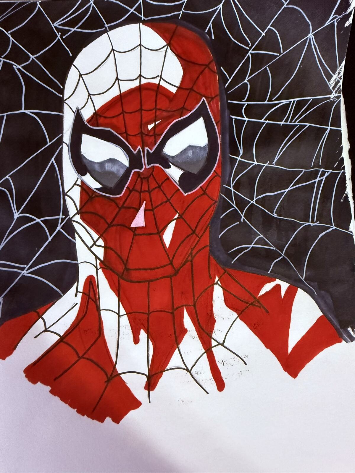 Webbed Mask Study by Andrew Tuttle