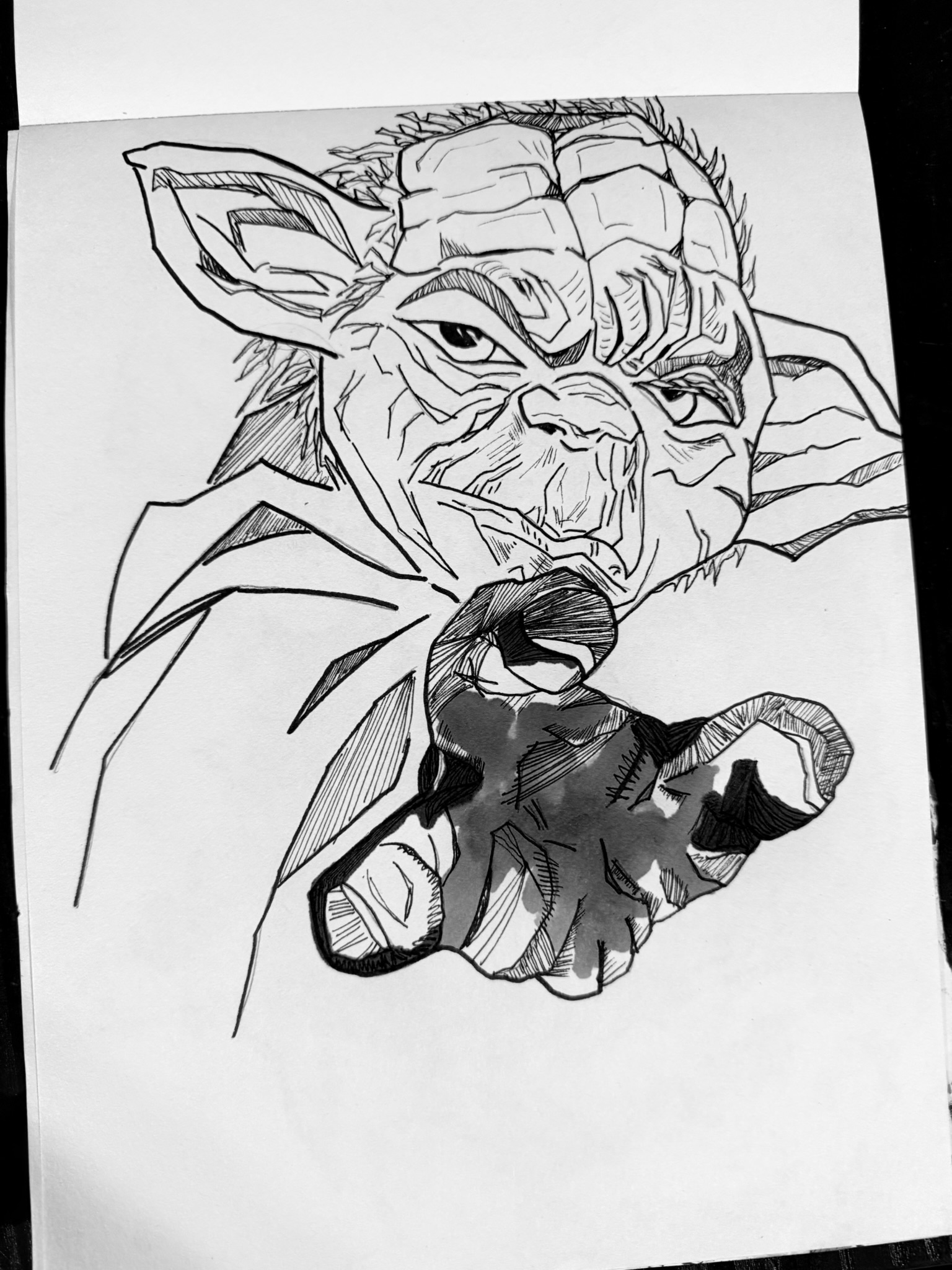 Yoda Study by Andrew Tuttle